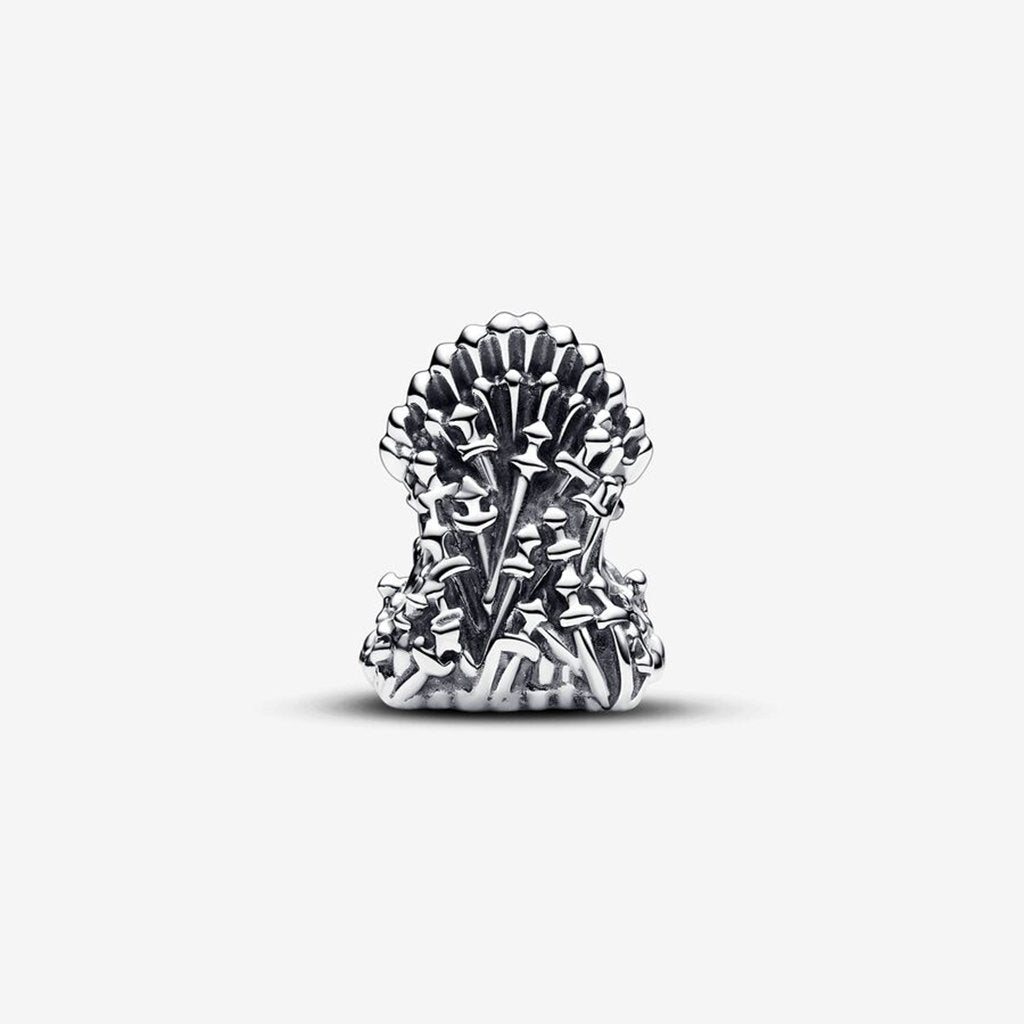 PANDORA  Game of Thrones The Iron Throne Charm in Sterling Silver