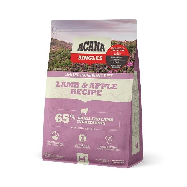 ACANA Singles Lamb and Apple Recipe Grain Free Dry Dog Food