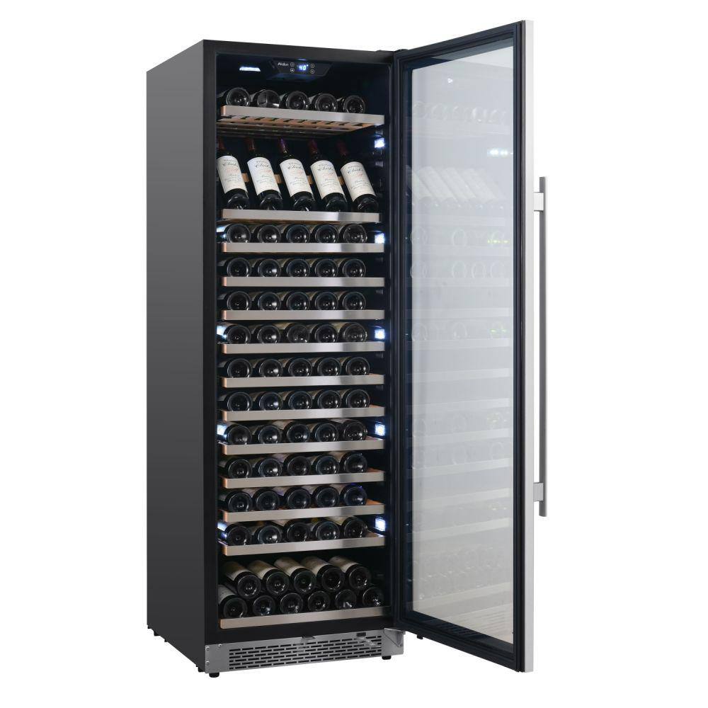 Avallon 151-Bottle 24 in. Built-In Dual Zone Wine Cooler AWC242TSZRH