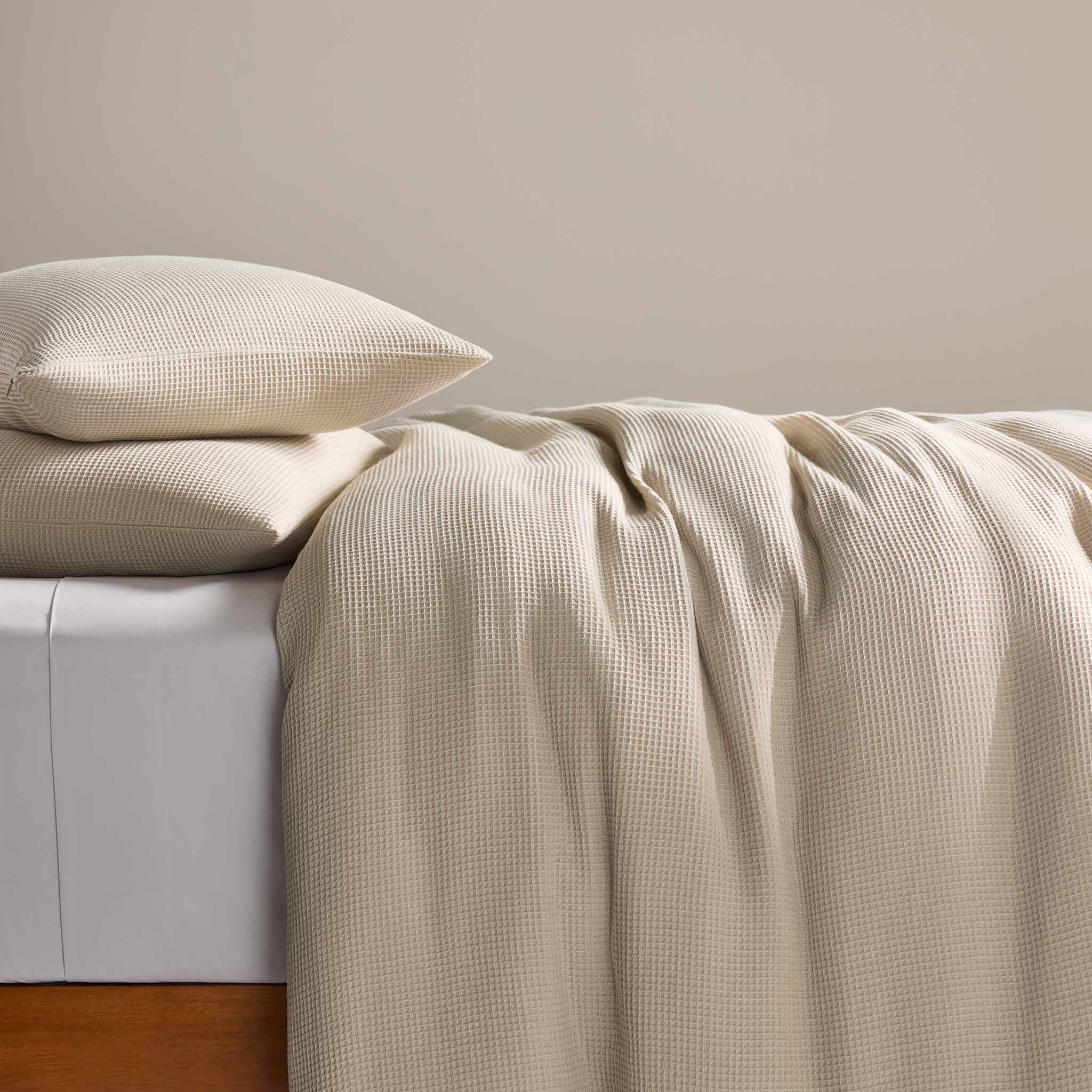 Micro Waffle Duvet Cover