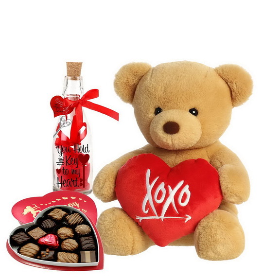 Gift Basket 8162532 You Hold The Key To My Heart V...