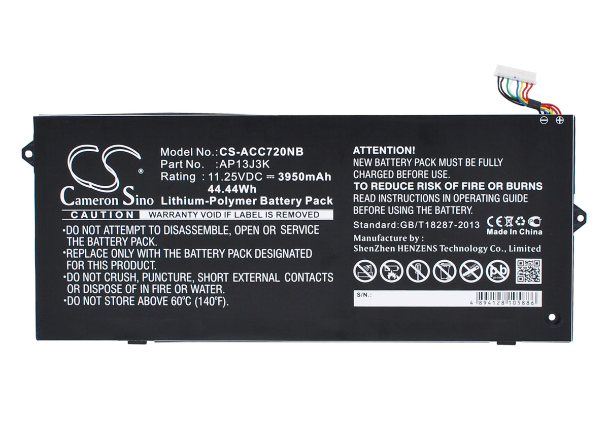 Acer Chromebook 11 C720 Chromebook 11 C720P Chrome Replacement Battery BatteryClerkcom Laptop and Notebook