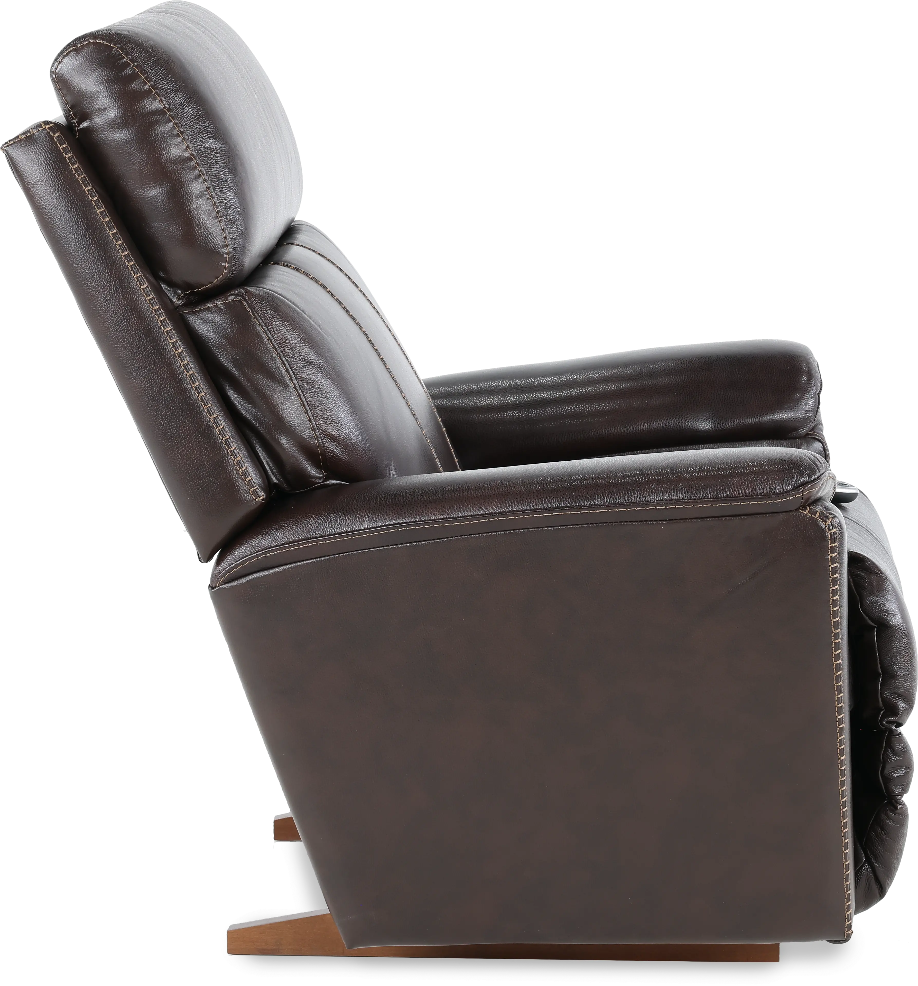 Talladega Chestnut Brown Rocker Recliner with Massage and Heat