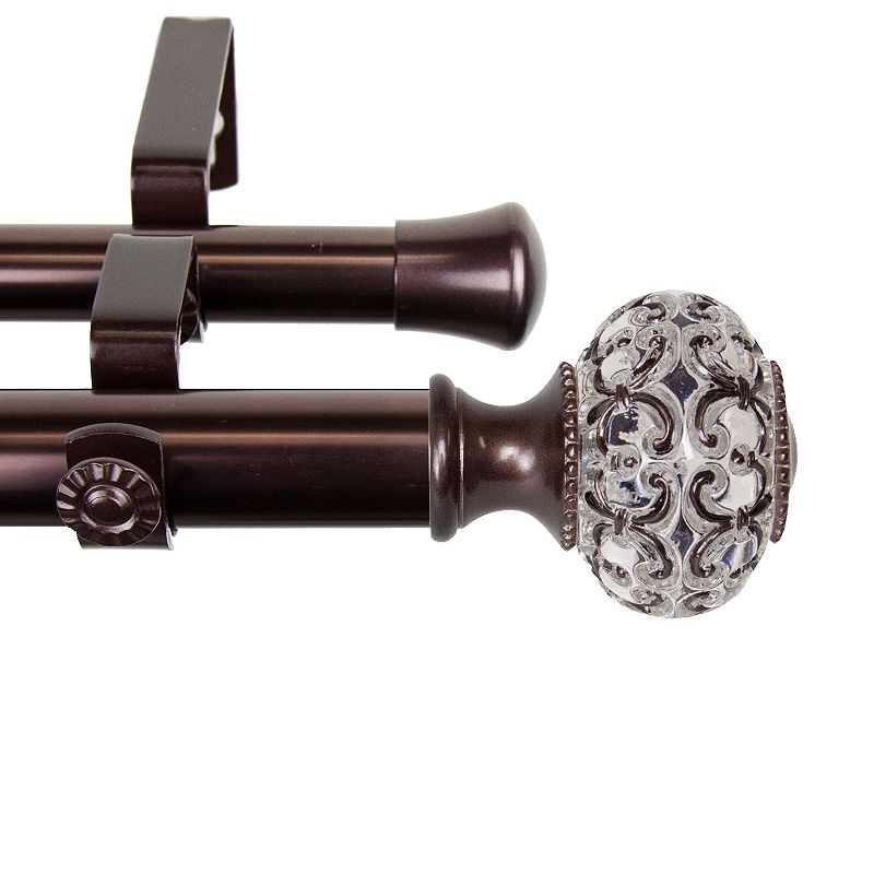 Rod Desyne 1 Elsie Double Curtain Rod