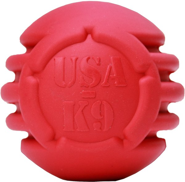 SodaPup Stars and Stripes Ultra-Durable Rubber Ball Dog Toy