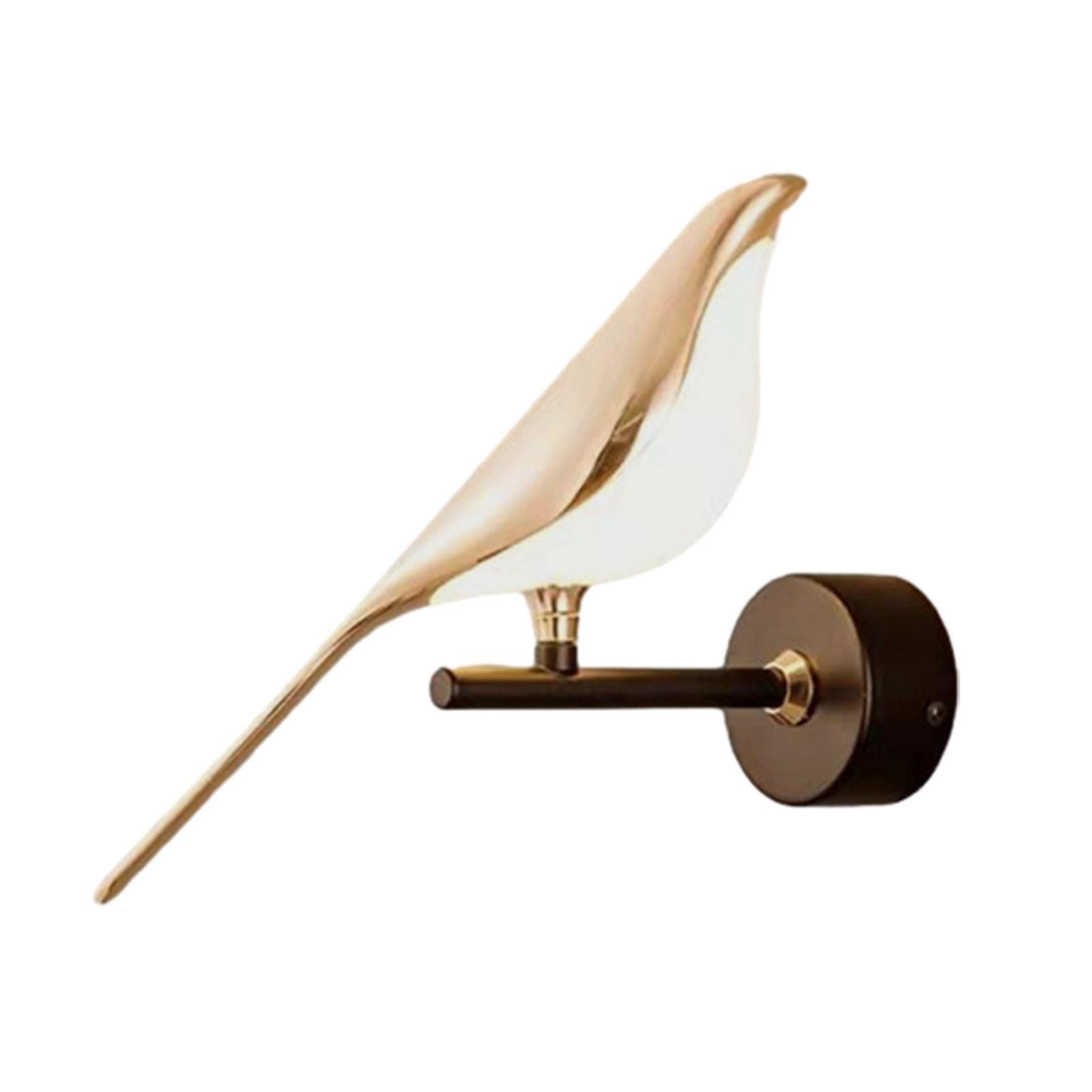 Bird Wall Sconce Wall Lamp Bedside Acrylic Lampshade Led Wall Light Fixtures A Bird Warm Light