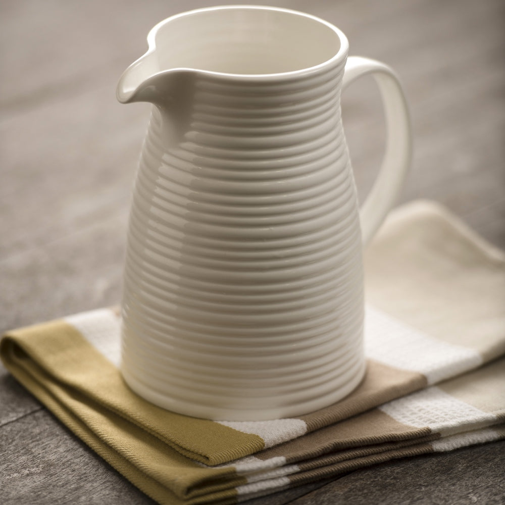 Belleek Living Ripple Jug