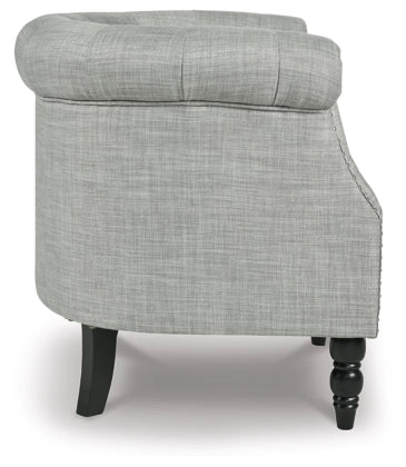 Deaza Accent Chair Light Grey