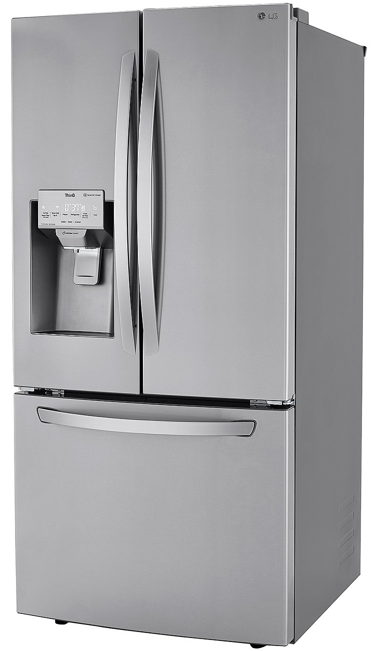 LG 25 Cu. Ft. PrintProof Stainless Steel Smart Wi-Fi Enabled French Door Refrigerator