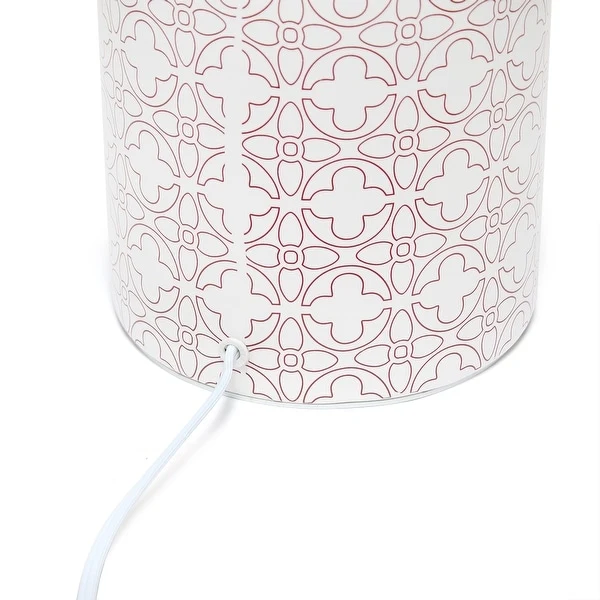 Simple Designs Fresh Prints Table Lamp