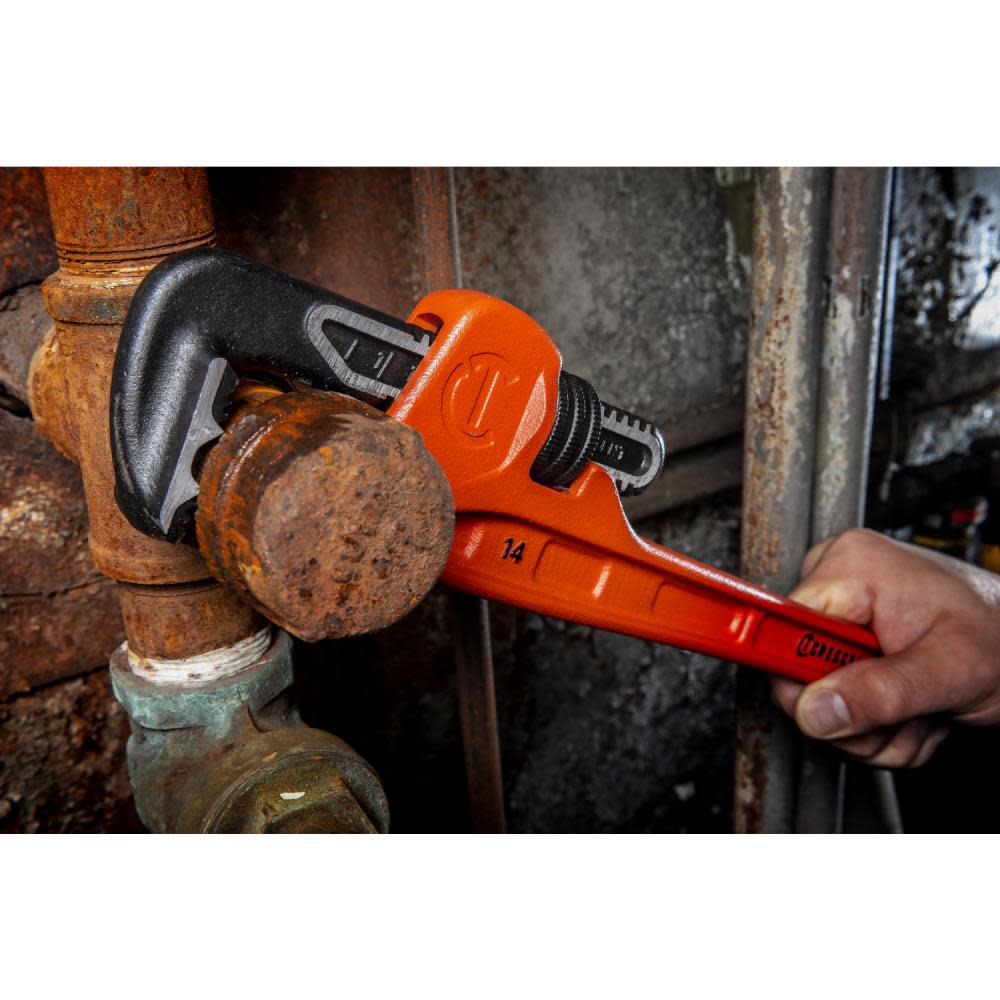 14 Cast Iron K9 Jaw Pipe Wrench ;