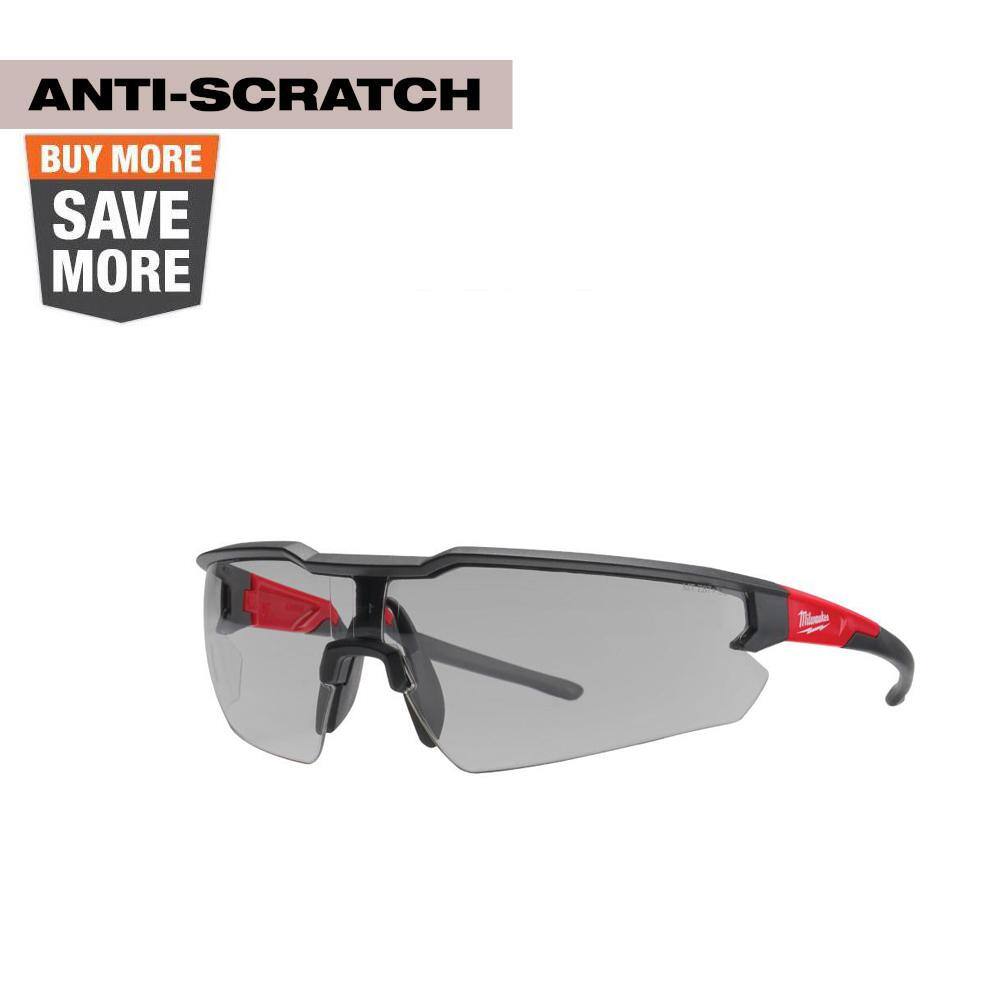 MW Gray Safety Glasses Anti-Scratch Lenses 48-73-2105