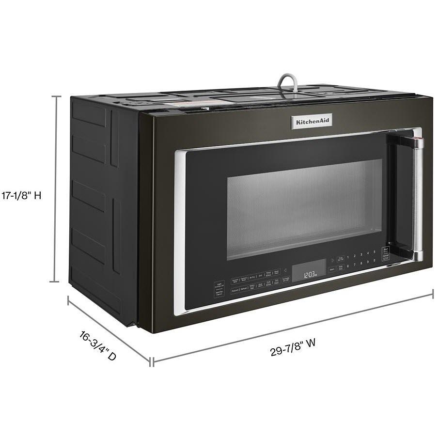 KitchenAid 1.9 cu. ft. Over-the-Range Microwave Oven with Air Fry YKMHC319LBS