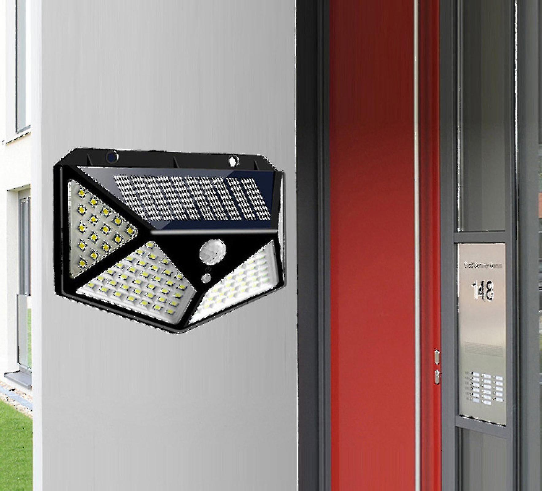 Led Solar Light Outdoor Solar Light Pir Motion Sensor Wall Light Waterproof