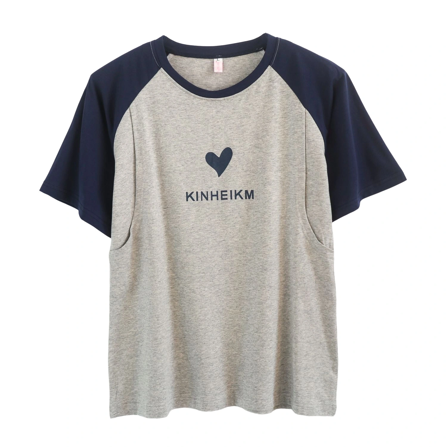 Summer Maternity Nursing T-Shirt – Loose Plus-Size Pure Cotton Top for Outings & Postpartum