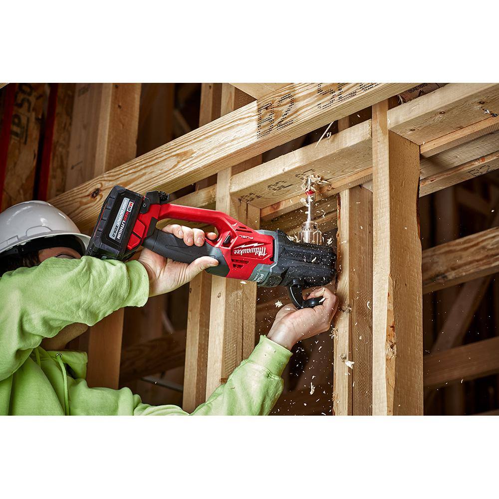 Milwaukee M18 FUEL GEN II 18V Lithium-Ion Brushless Cordless 1/2 in. Hole Hawg Right Angle Drill (Tool-Only)