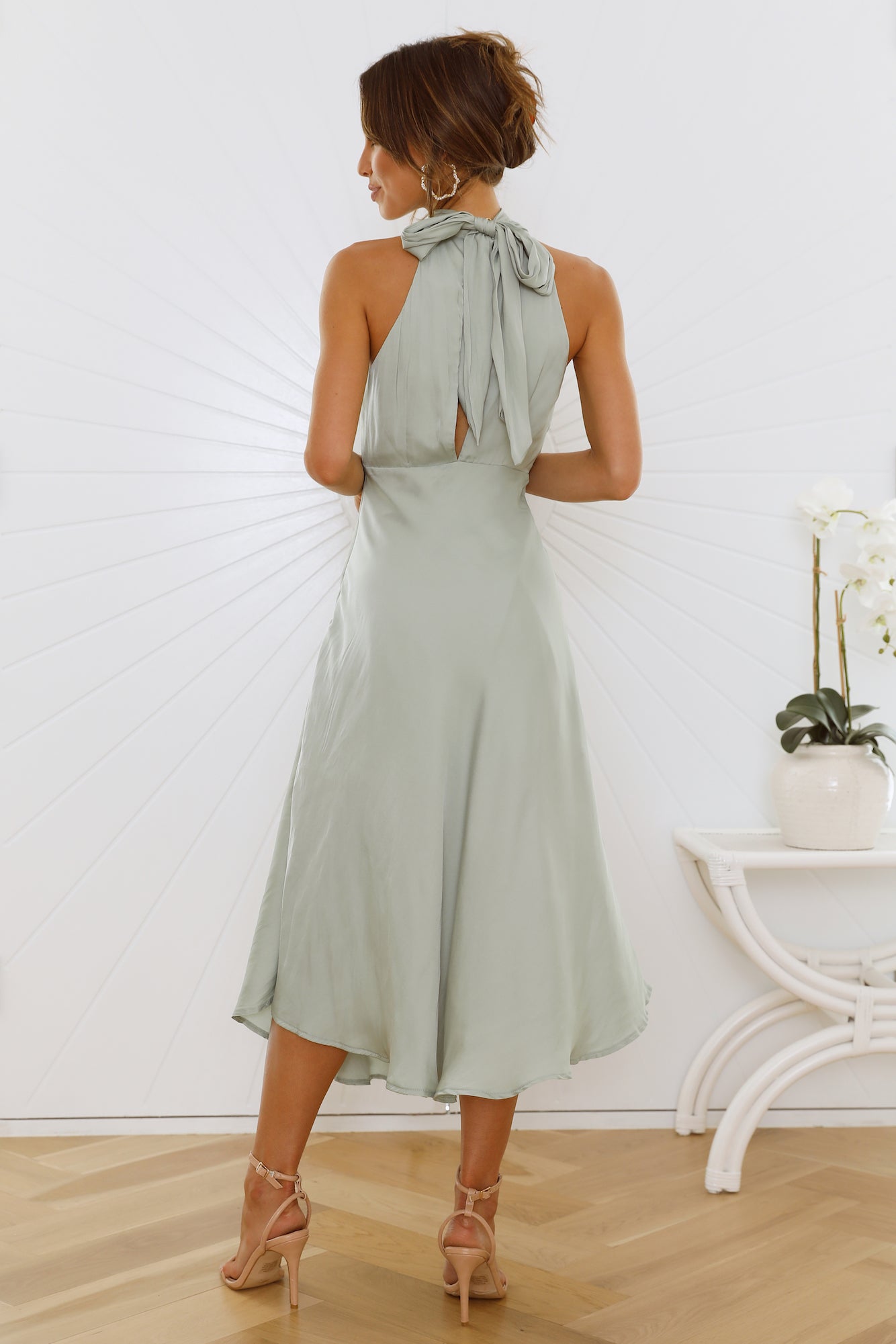 No Tears Here Maxi Dress Sage