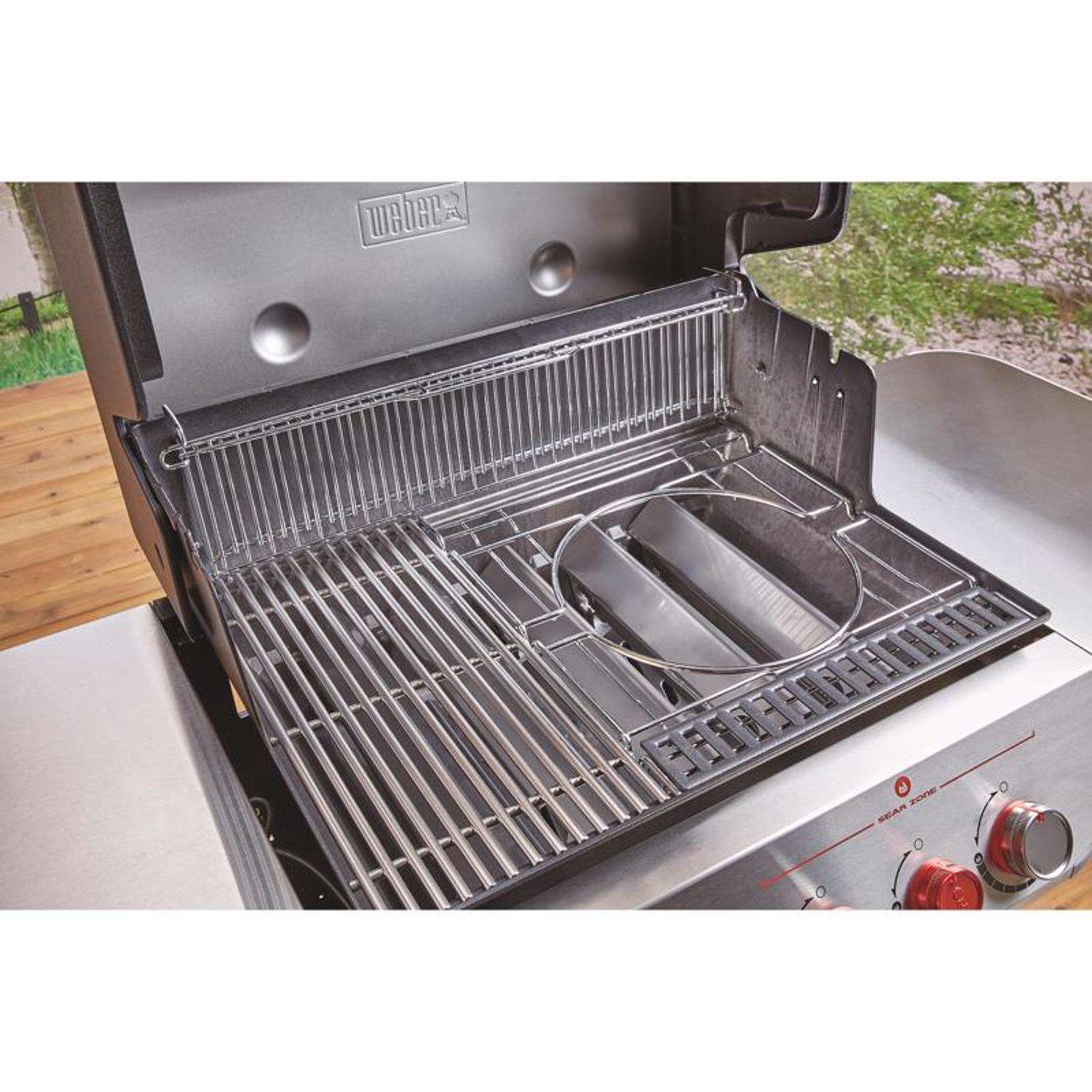 Weber Genesis SA-E-330 3 Burner Liquid Propane Grill Indigo