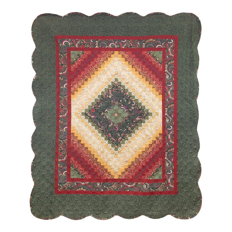 Donna Sharp Spice Postage Throw