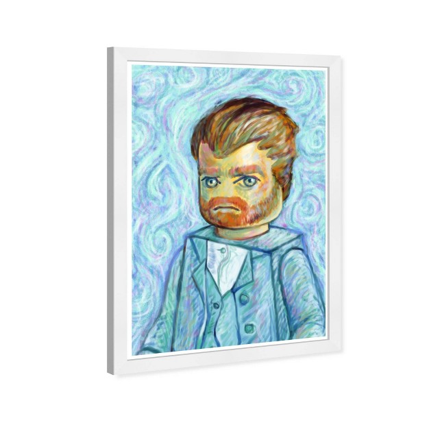 X 21 quot Van Legogh Symbols And Objects Framed Art Print Wynwood Studio