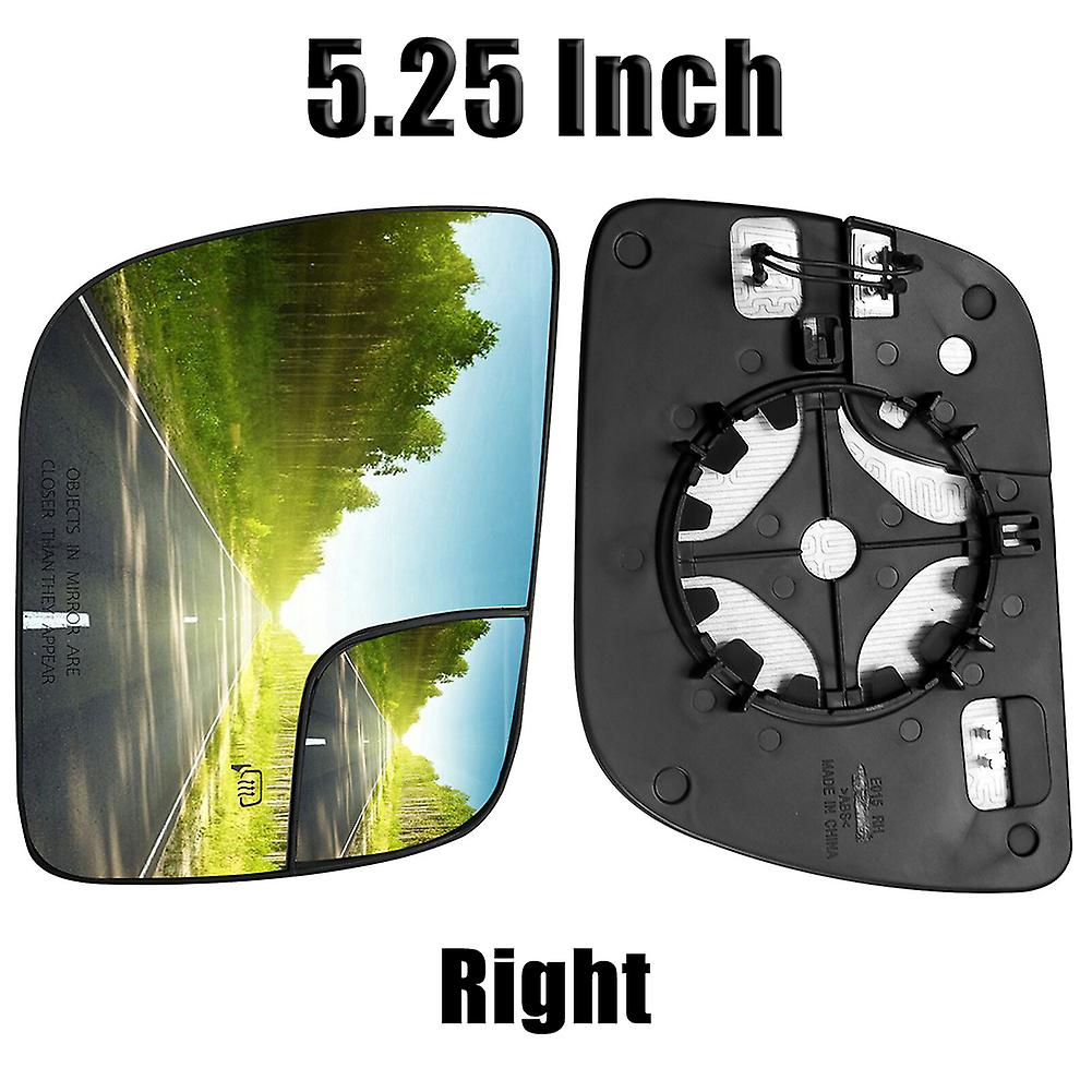 1pc 5.25inch Car Rearview Mirror Glass Heated For Ford Explorer 2011-2019 Right andamp; Left Bb5z17k707 Side Mirror Glass Lens Heating