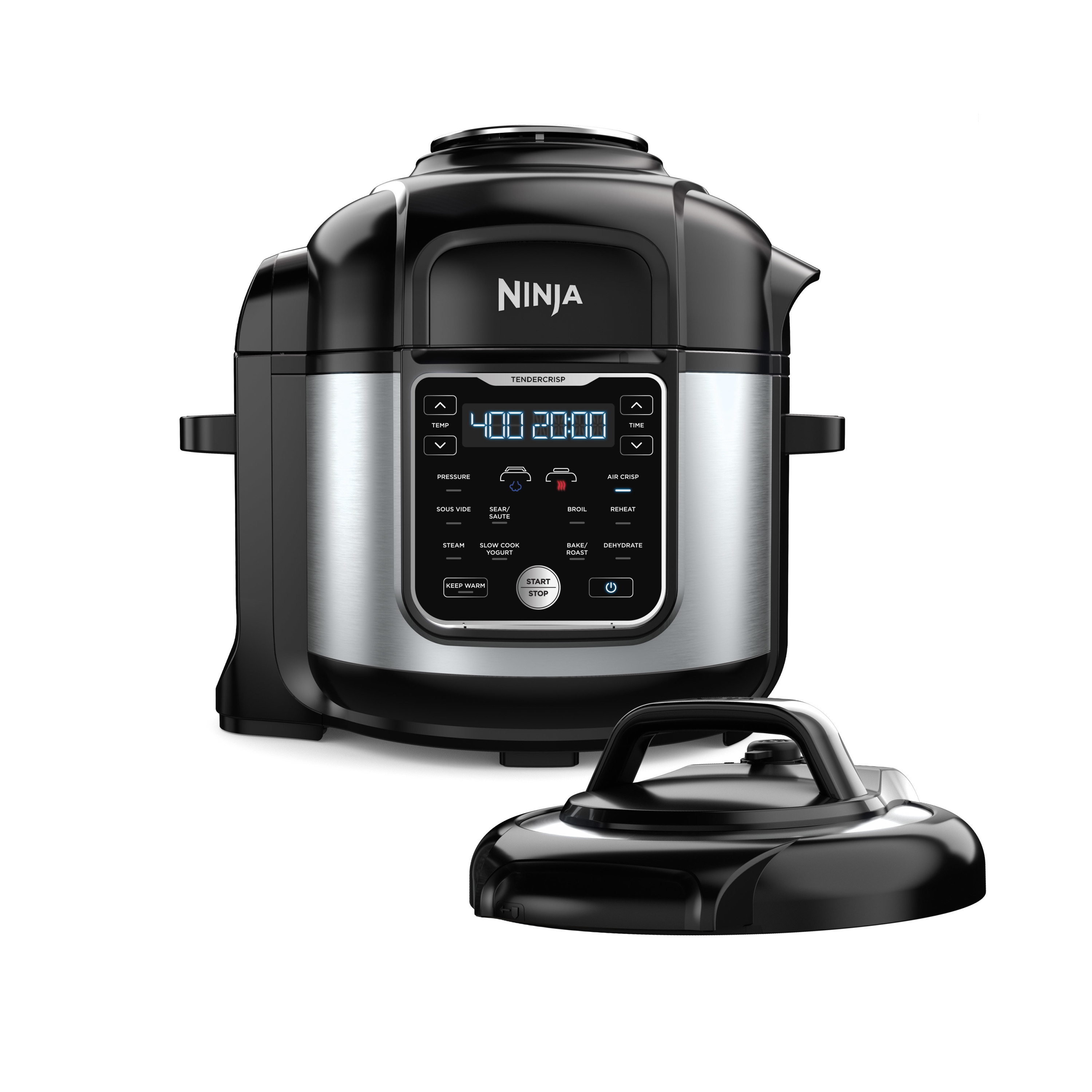 Ninja Foodi 10-in-1， 8 Quart XL Pressure Cooker Air Fryer Multicooker， OS401