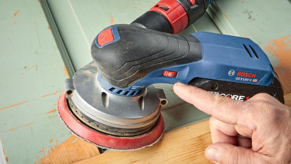 Bosch 18V Random Orbit Sander Bare Tool Brushless 5