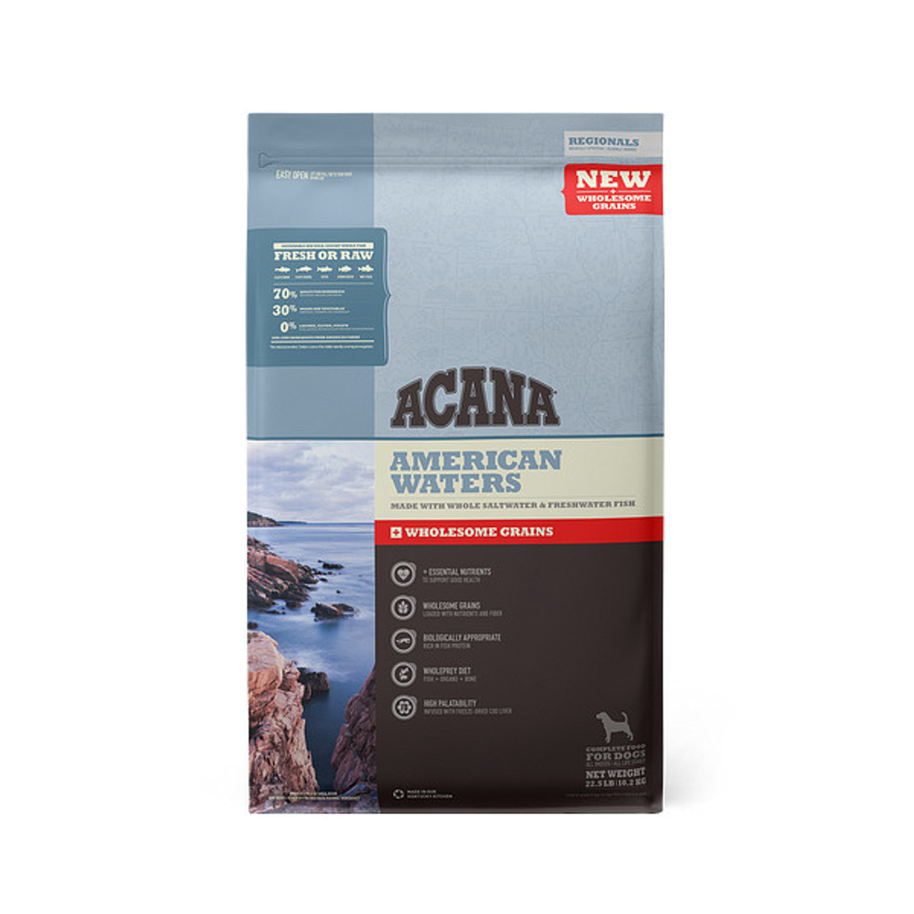 Acana American Waters + Wholesome Grains Dry Dog Food