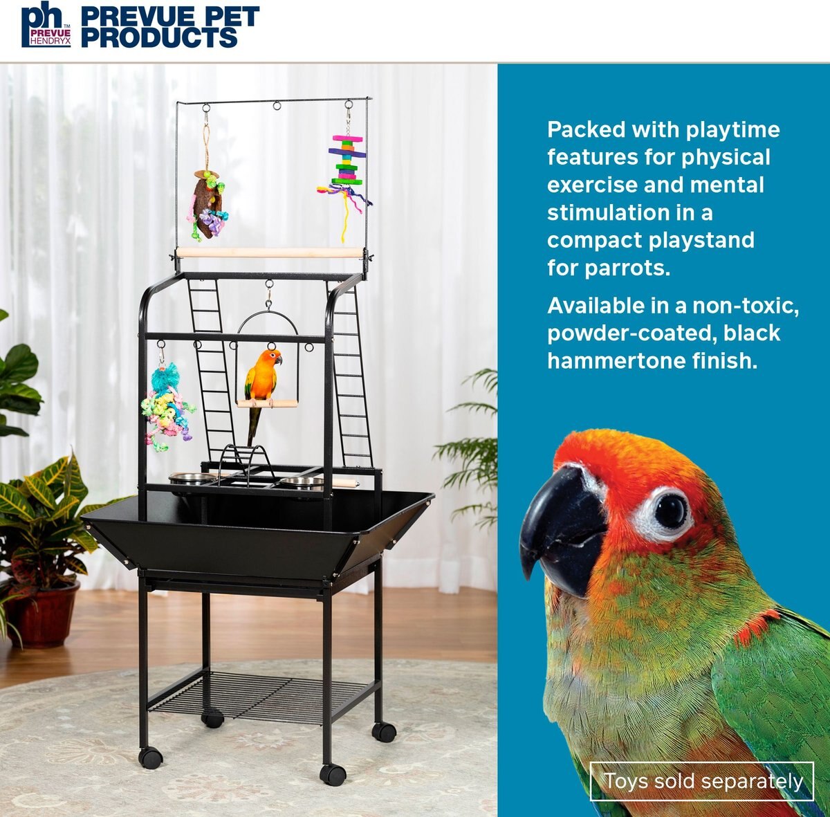 Prevue Pet Products Small Parrot Playstand