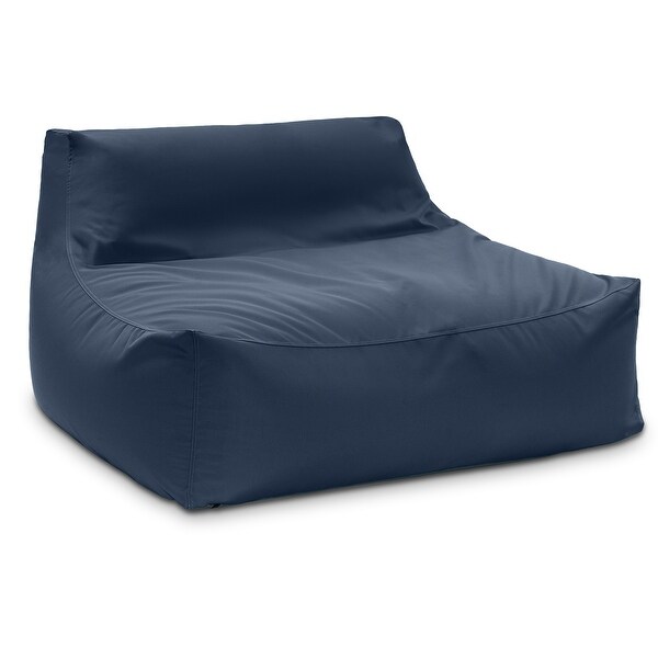 Jaxx Lavista Outdoor Bean Bag Loveseat / Modern Patio Sofa