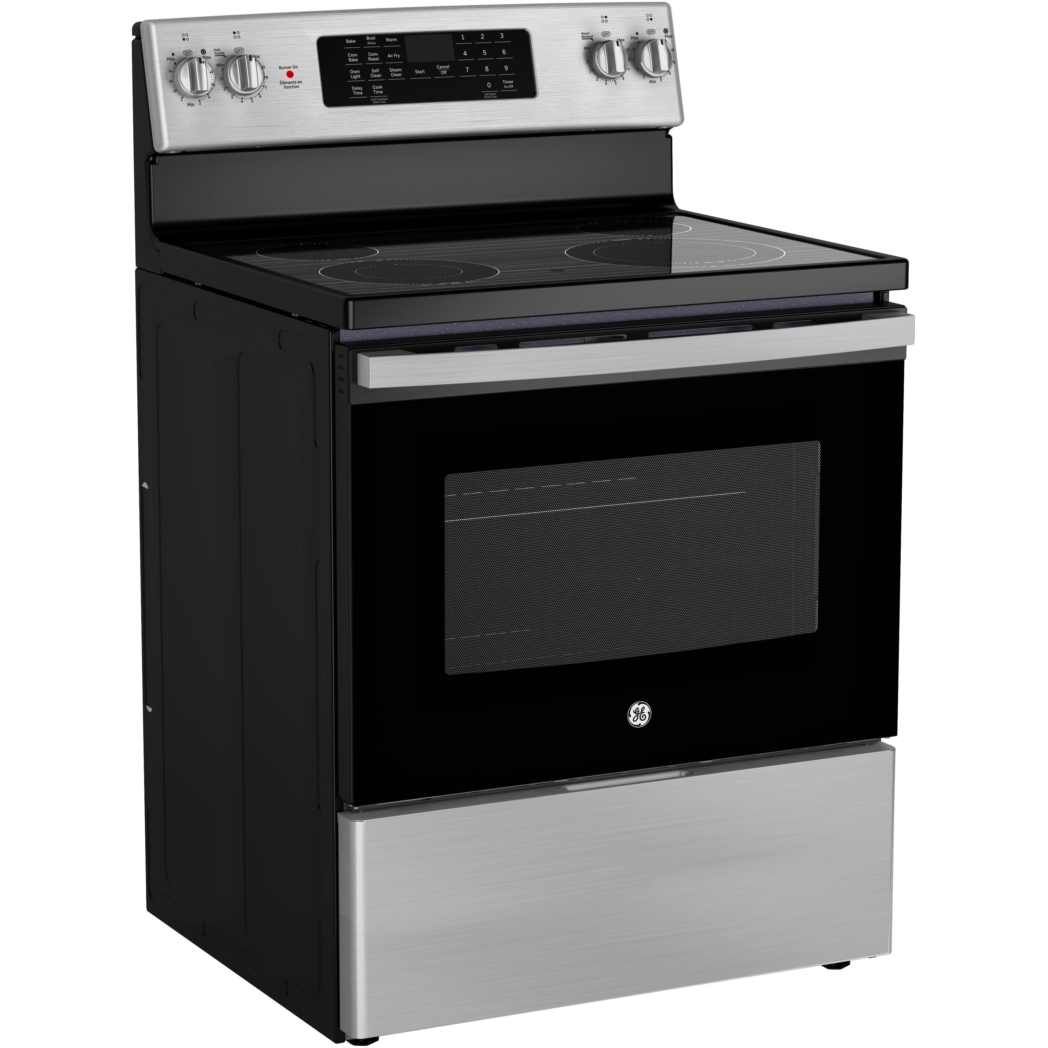 GE 30-inch Freestanding Electric Range JCB830STSS