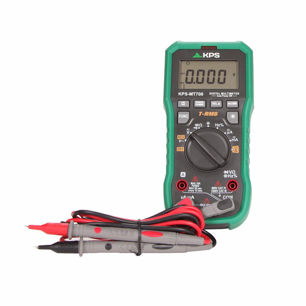 KPS True RMS Auto-Ranging Digital Multimeter with USB port KPS-MT700