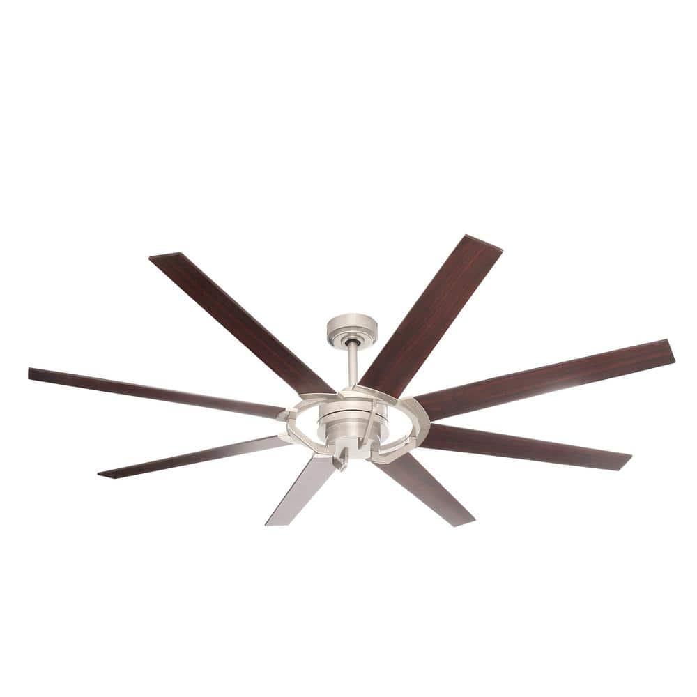 Westinghouse Damen 68 in Nickel Luster DC Motor Ceiling Fan with Remote Control