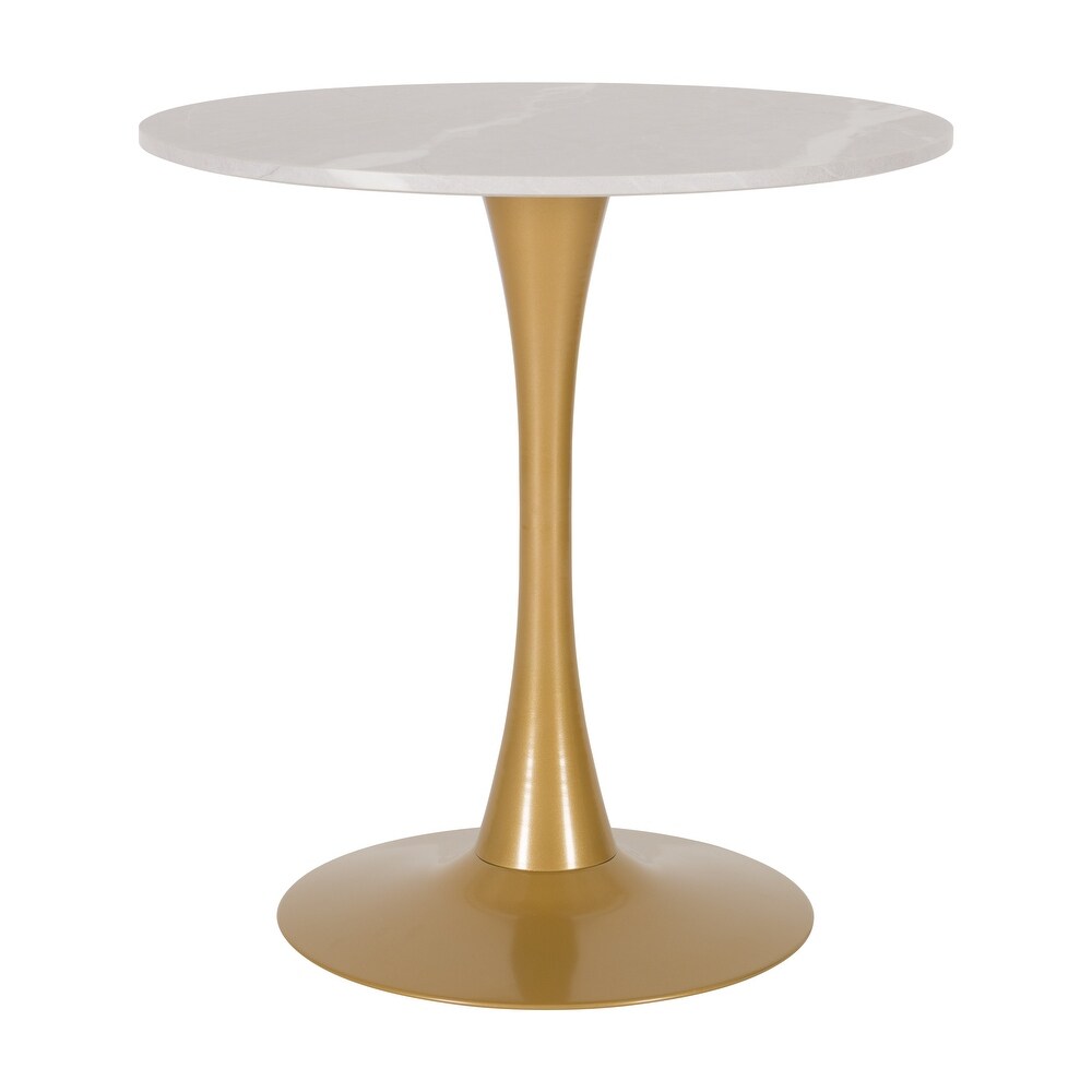 Round Bistro Table with Pedestal Base 28\