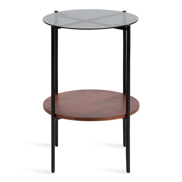 Kate and Laurel Ottelo Round Side Table - 18x18x27