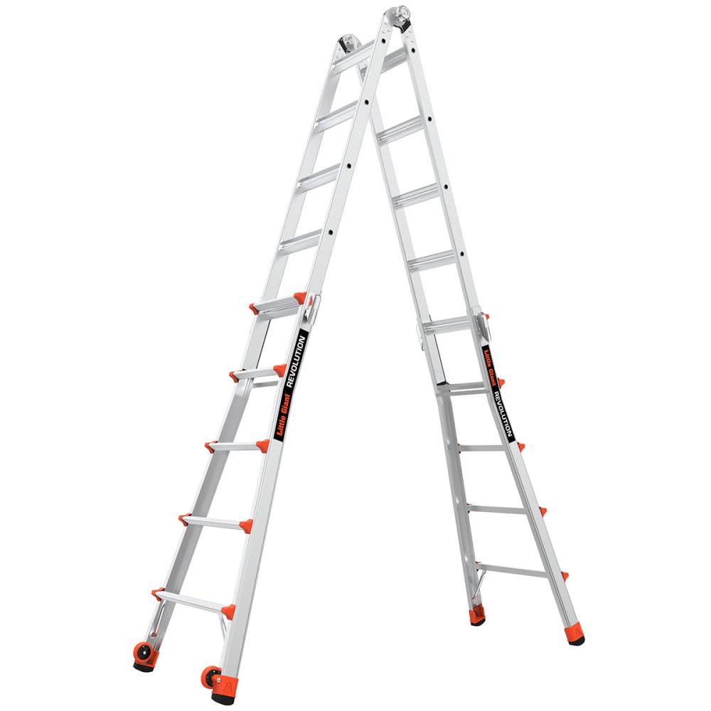 22-ft Aluminum 300-lb Telescoping Type IA Multi-Position Ladder ;