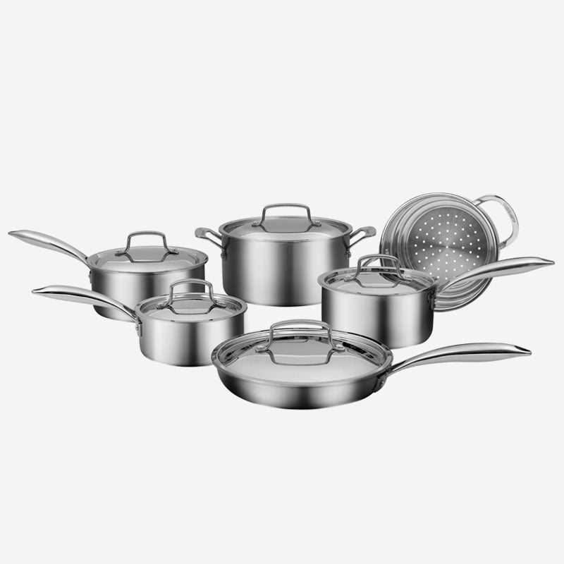 Cuisinart 89F11HC 11 Piece Professional Series Five Ply Cookware Set