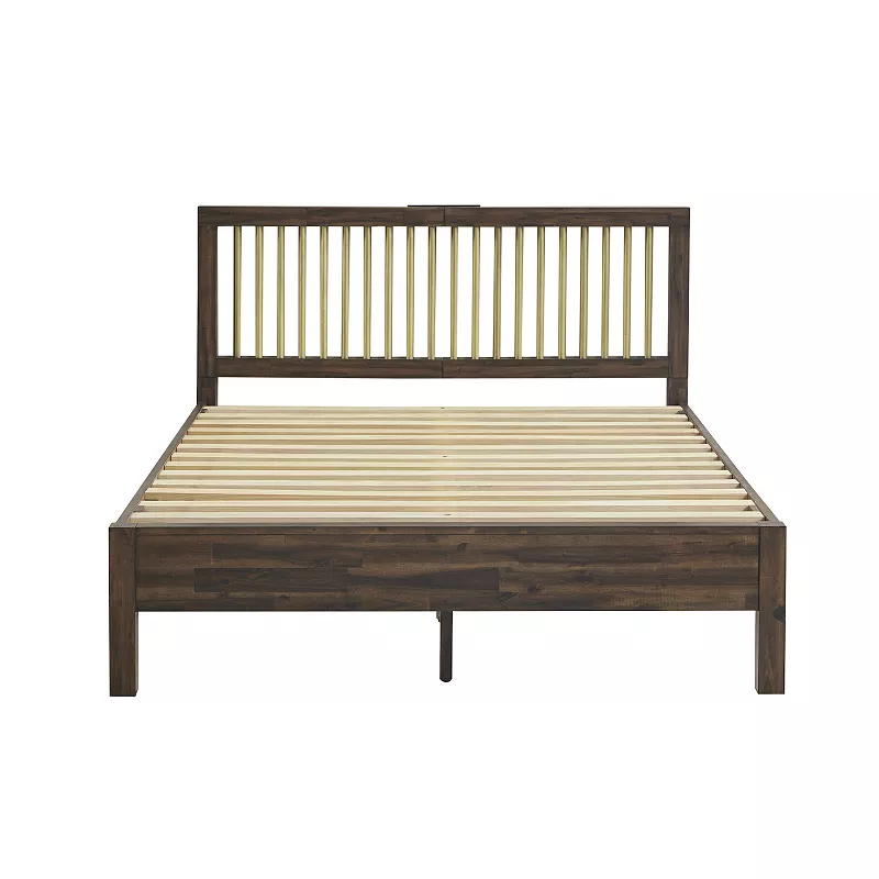 INK+IVY Mercer Low Profile Spindle Queen Platform Bed