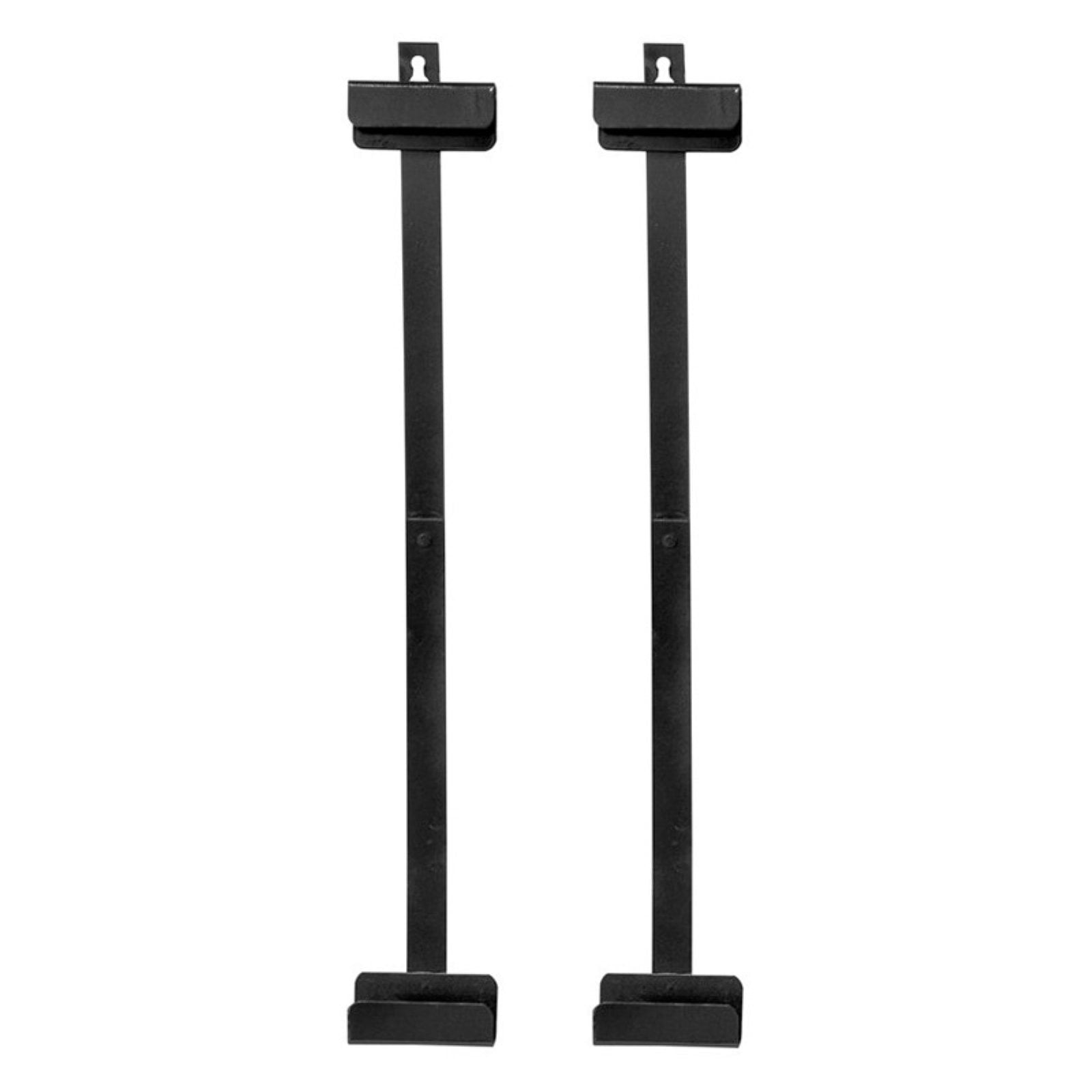 Oriental Furniture Silk Screen Brackets - Black