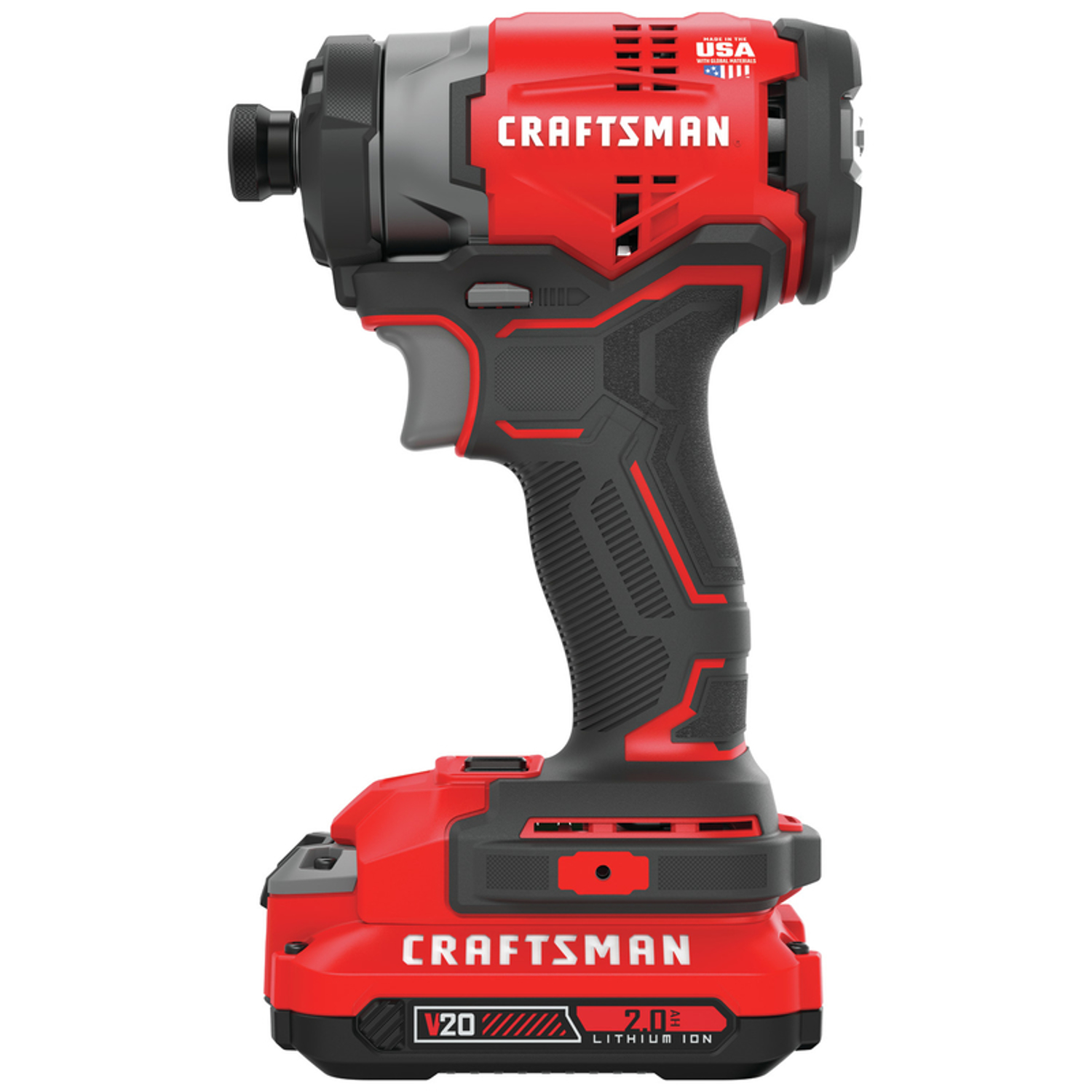 Craftsman V20 1/4 in. Cordless Brushless Impact Driver Kit (Battery \u0026 Charger)