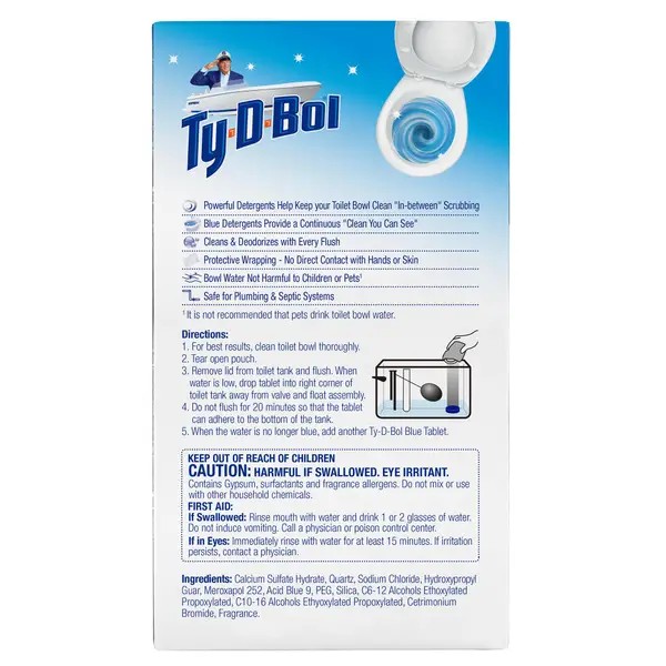 Ty-D-Bol 5-Pack Blue Spruce Toilet Bowl Cleaner