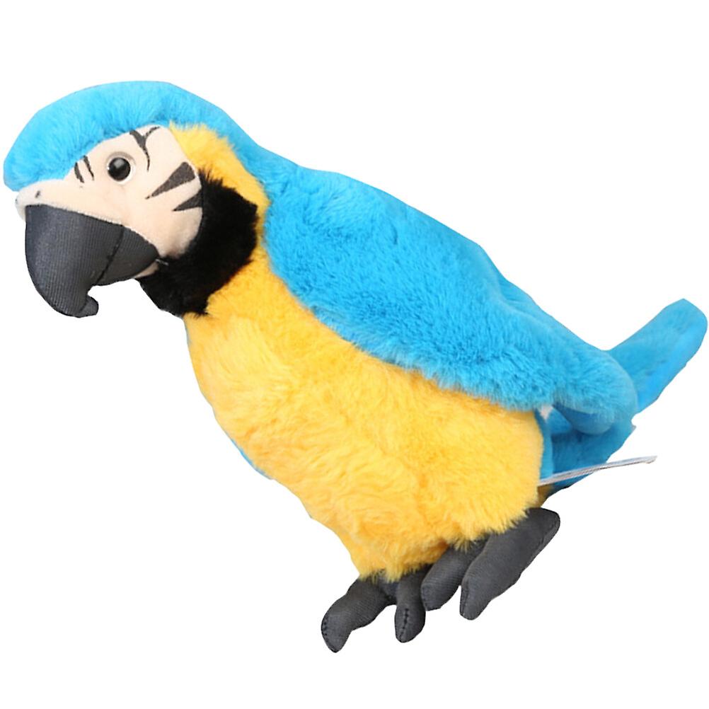 Artificial Birds Realistic Parrot Ornaments Plush Parrot Models Garden Parrot Toy