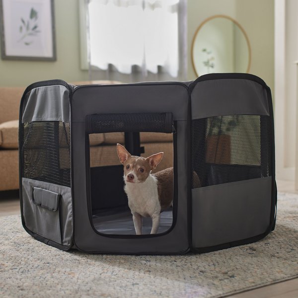 Frisco Soft-Sided Dog， Cat and Small Pet Exercise Playpen