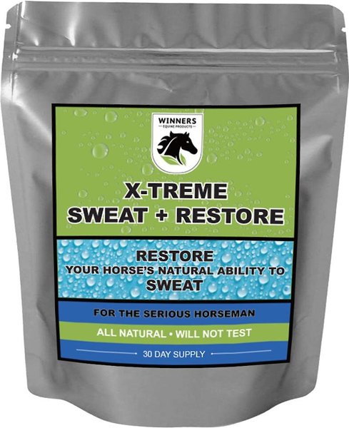 Winners Equine Products X-TREME SWEAT + RESTORE Horse Supplement， 5-lb bag