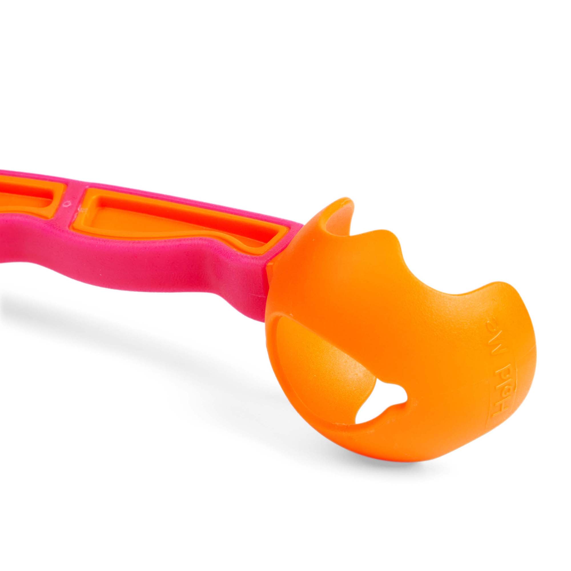 Leaps  Bounds Orange Ball Thrower Dog Toy， Small