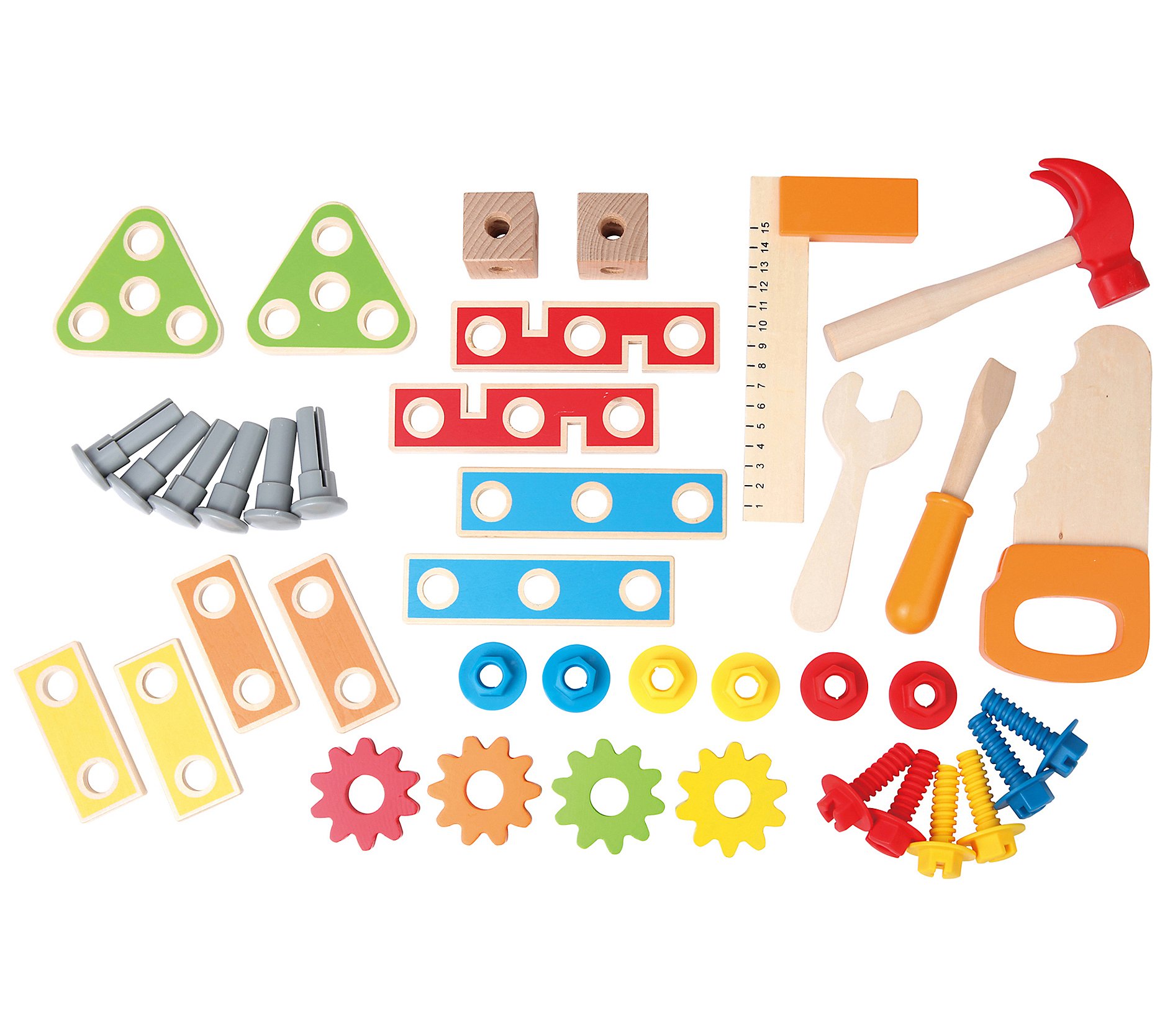 Hape Master Workbench Toy Workshop - 35 pcs