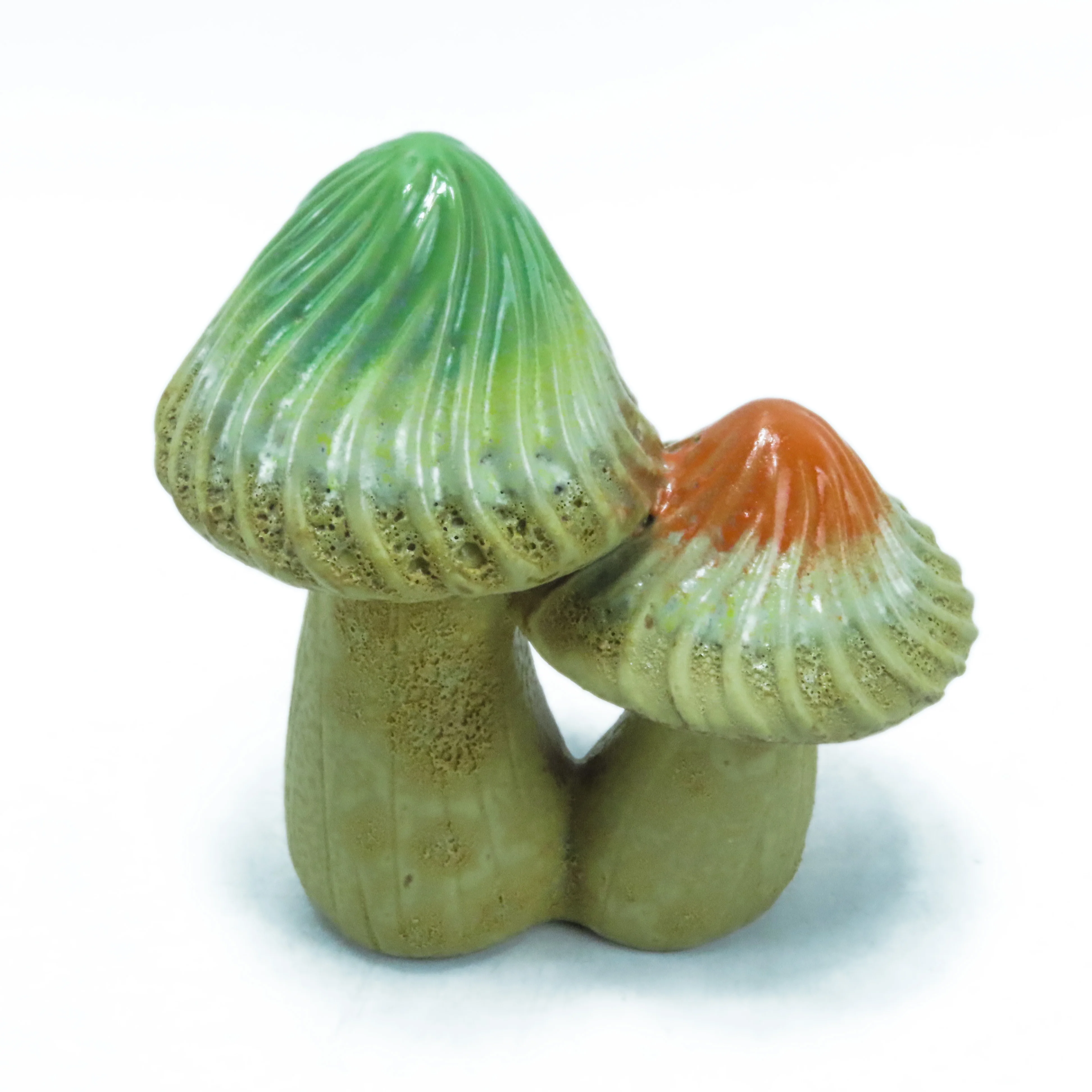 Hot Selling Cheap Custom Ceramic Mushroom Crafts Gardening Supplies Small Decorations Mushroom Handicraft Lawn Decoration