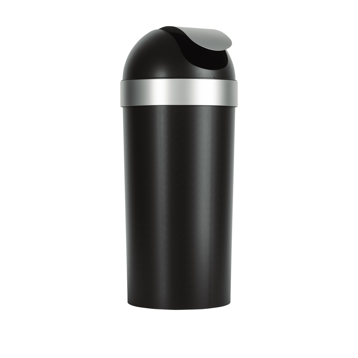 Umbra Black Venti 165 gal Trash Can