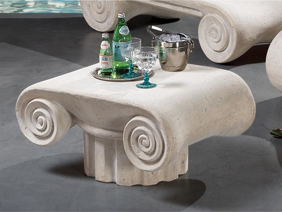 Design Toscano Hadrians Villa Coffee Table   Mediterranean   Outdoor Coffee Tables   by Design Toscano  Houzz