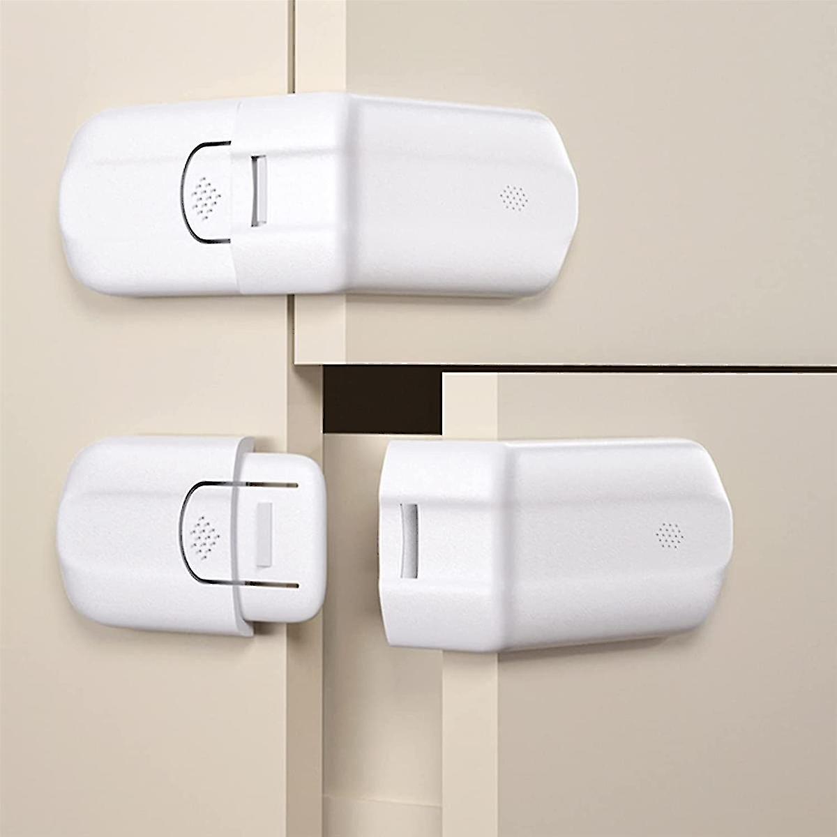 2pcs Child Safety Refrigerator Lock Fridge Freezer Door Proof Locks，kids Safety Cabinet Locks